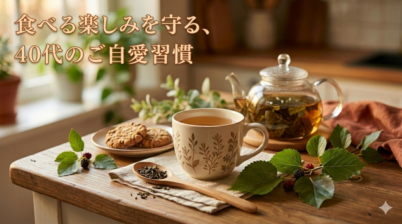 お茶タイム　食べる楽しみを守るご自愛習慣